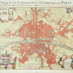 Plan de la ville, cité, université et faubourgs de Paris