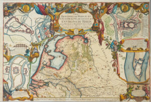 Les Frontieres de France et d'Allemagne, dessus et aux Environs du Rhein, de la Meuse, de la Moselle et de la Saare