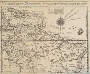 Nova et exacta delineatio Americae Partis Australis