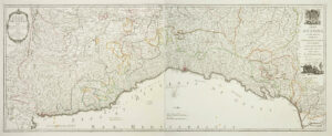L’Etat de la République de Genes Tiré Des Meillieurs Cartes d’Italie Corrigé sur les Lieux. / Stato Di Genova …