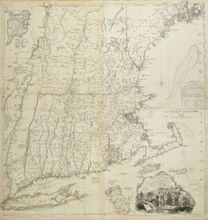 A Map Of The Most Inhabited Part Of New England Containing The Provinces Of Massachusets Bay And New Hampshire …