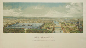 Panorama des palais de l’Exposition universelle de 1878