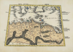 [Algeria, Lybia, Malta, Sicily & Sardinia] TABULA SECUNDA AFRICAE