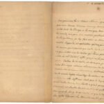 [Cartographie] Lettre de Rémond Renault Radonay à Jacques-Nicolas Bellin