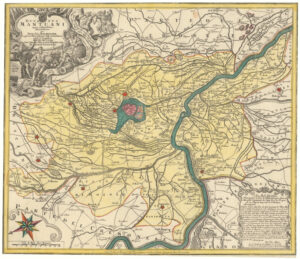 Ducatus Mantuani quam castigatissima Delineatio par Dom. I.I. v Baumeister [...]