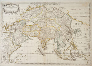 Asie par N. Sanson d'Abbeville Geog. du Roy