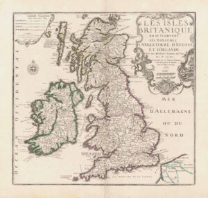 Les Isles Britanique ou se Trouvent les Royaumes d'Angleterre, d'Ecosse et d'Irlande . . .