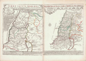 Terre Sainte Moderne / Descriptio Acurata Terrae Promissae Per Sortes XII