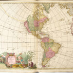 Nova totius geographica telluris projectio [&] Atlas Coelestis seu Harmonia macrocosmica