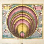 Nova totius geographica telluris projectio [&] Atlas Coelestis seu Harmonia macrocosmica