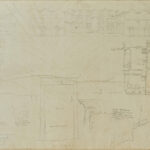 Ensemble de dessins d’architecture romaine et florentine