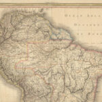 A Map of South America. Carte de l’Amérique méridionale