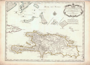 Carte de l’Isle de Saint Domingue dressée en 1722 pour l’usage du Roy