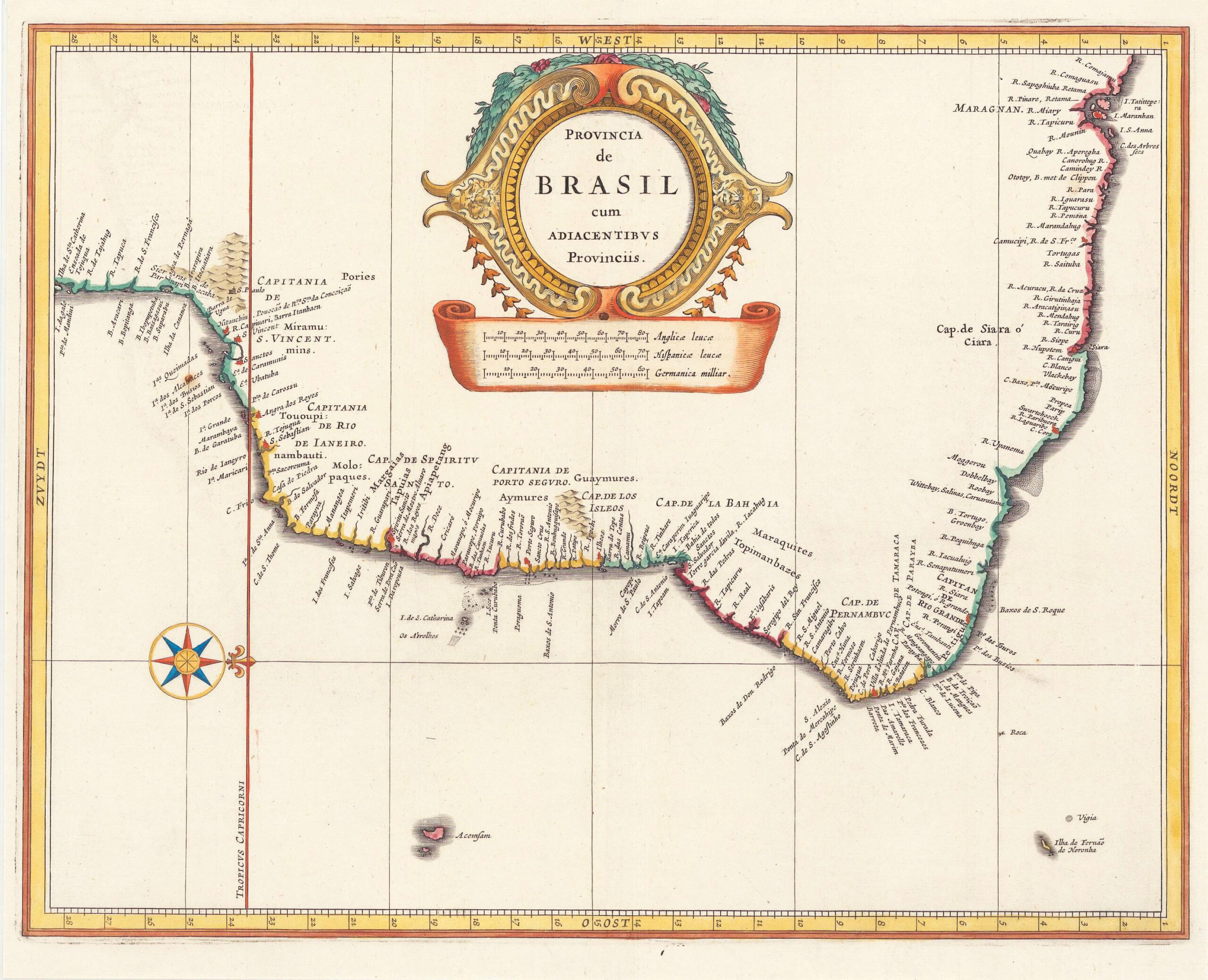 Provincia de Brasil cum Adiacentibus Provinciis