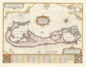 Mappa Aestivarum Insularum Alias Barmudas