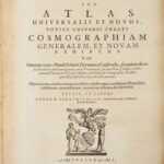 Harmonia Macrocosmica seu Atlas Universalis et novus, totius Universi Creati Cosmographiam generalem et noviam exhibens