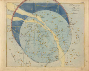 [Carte Céleste] Nachweisung der vornehmsten Sterne durch Linien