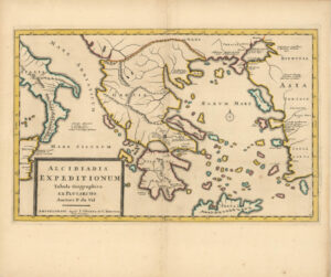 Alcibiadis Expeditionum Tabula Geographica ex Plutarcho