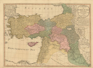 A new map of Turkey in Asia by Monsr. d'Anville First Geographer to the most Christian King with several additions