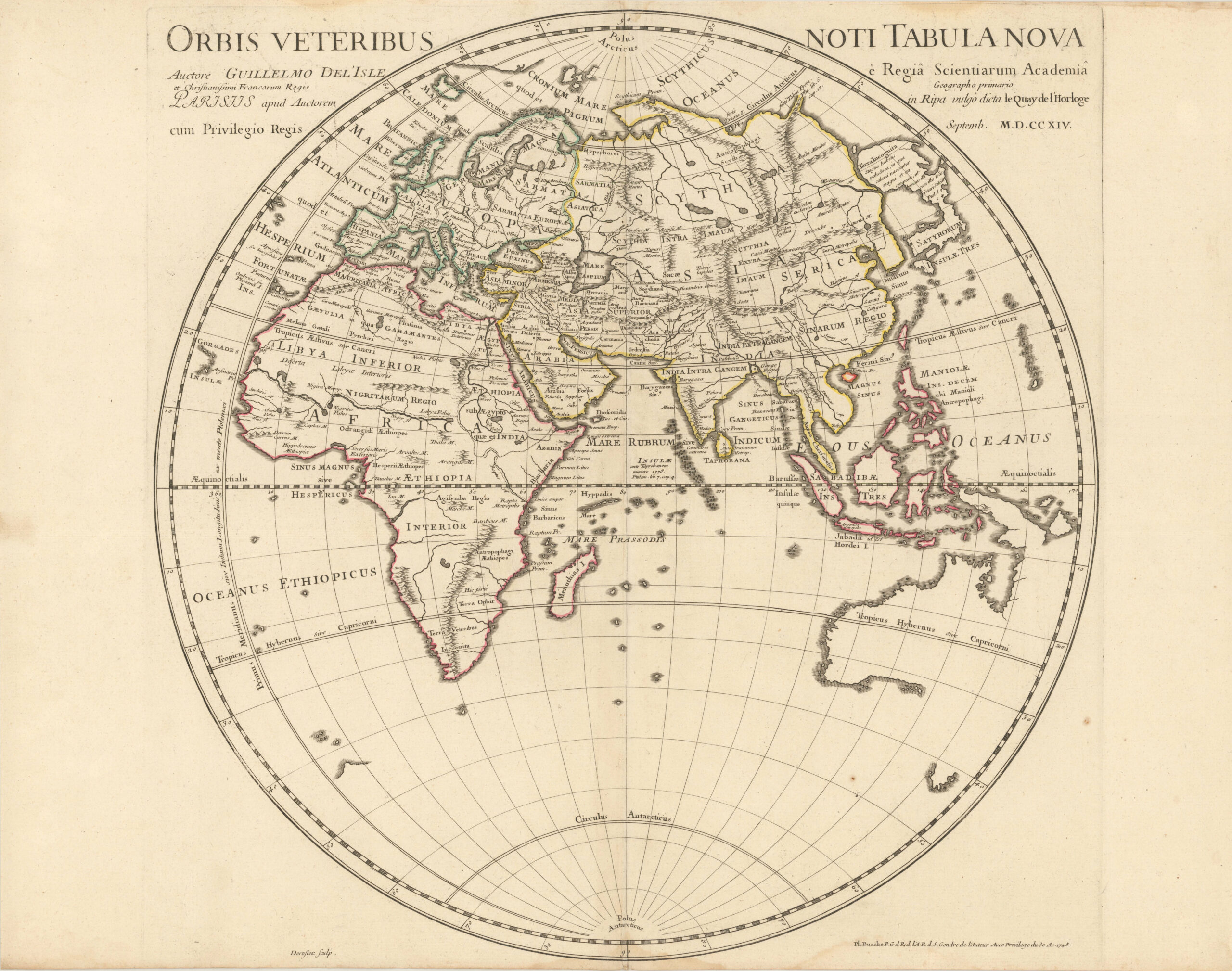 Orbis veteribus noti tabula nova