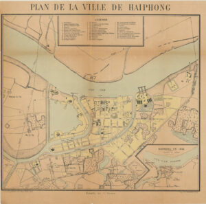 Plan de la ville de Haiphong