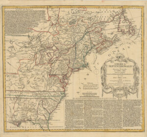 America Septentrionalis a Domino d'Anville in Galliis edita nunc in Anglia...