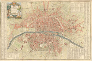 Plan de la ville et faubourg de Paris divisé en ses 48 sections...