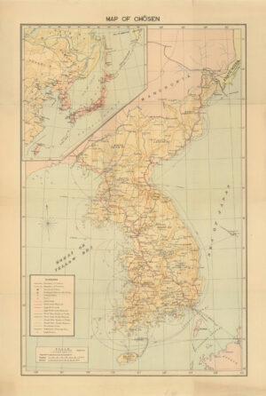 Map of Chōsen