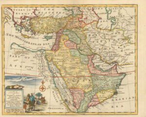 A new & accurate map of Turky in Asia Arabia &c.